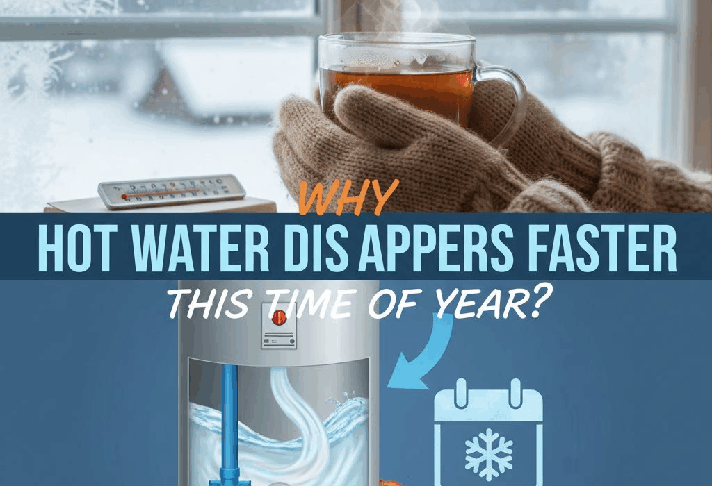 Why Hot Water Disappears Faster This Time of Year