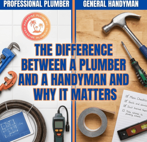 The Difference Between A Plumber And A Handyman And Why It Matters