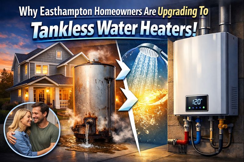 Why Easthampton Homeowners Are Upgrading To Tankless Water Heaters