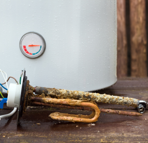 Water Heater fail signs