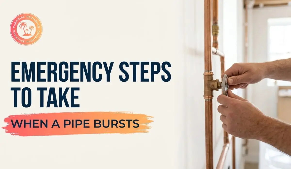 Emergency Steps To Take When A Pipe Bursts