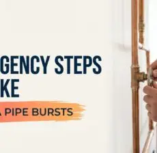 Emergency Steps To Take When A Pipe Bursts