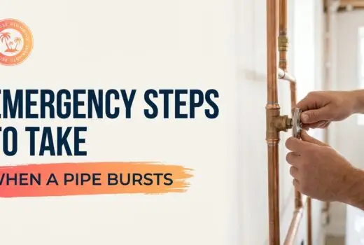 Emergency Steps To Take When A Pipe Bursts