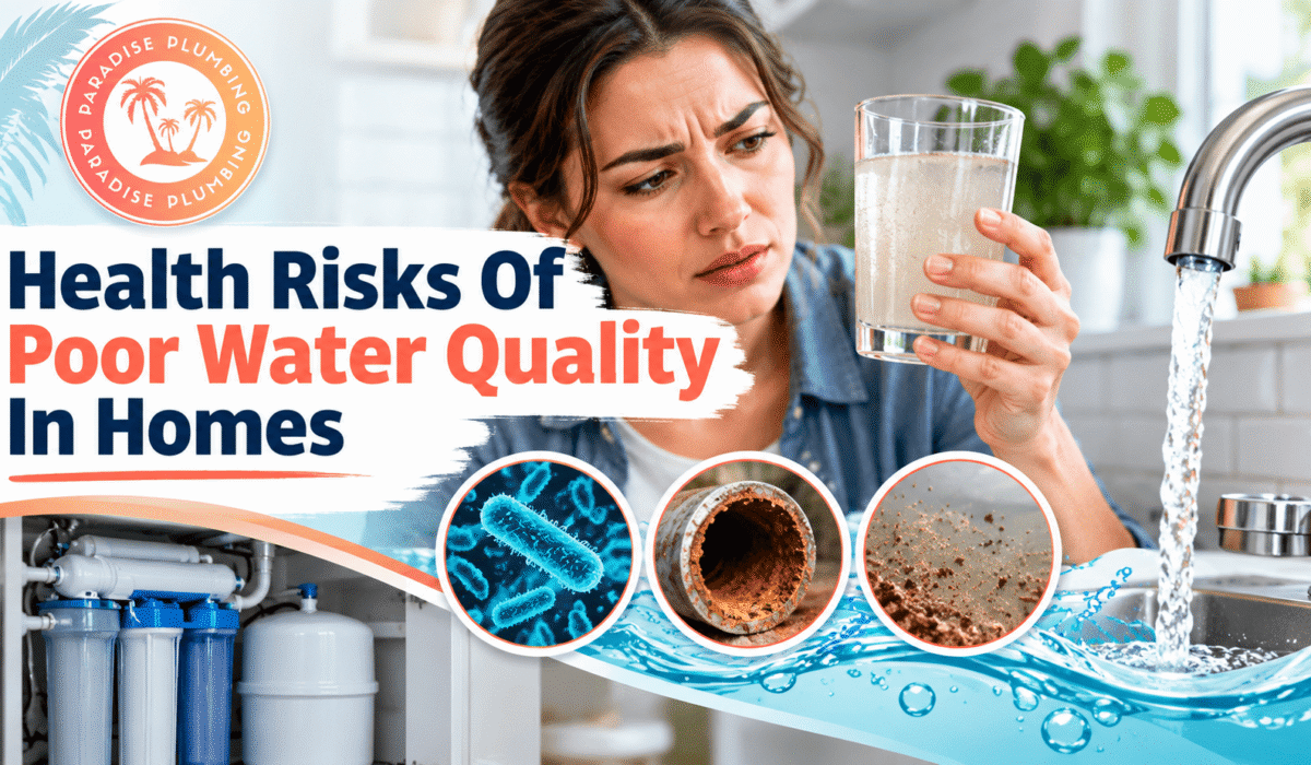 poor water quality in homes
