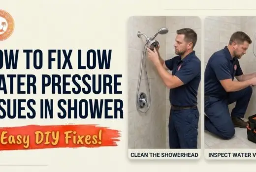 How To Fix Low Water Pressure Issue In The Shower