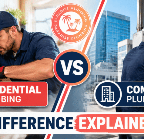 Residential Plumbing vs Commercial Plumbing