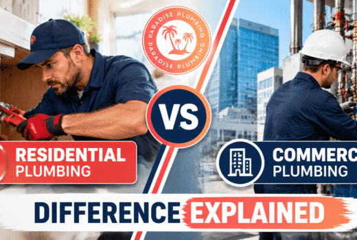 Residential Plumbing vs Commercial Plumbing