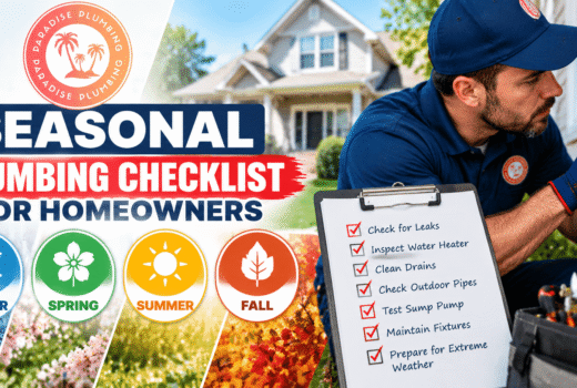 Seasonal Plumbing Checklist