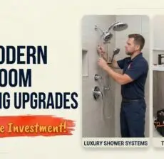 The best modern bathroom plumbing upgrades