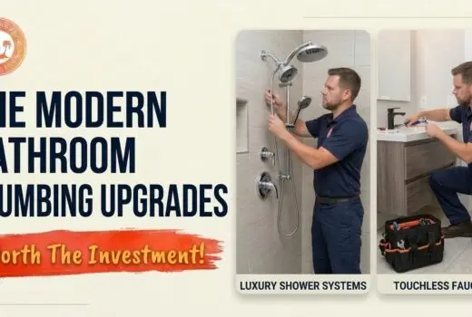 The best modern bathroom plumbing upgrades