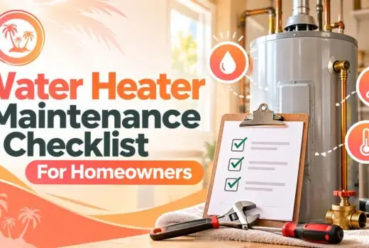 Water Heater Maintenance Checklist