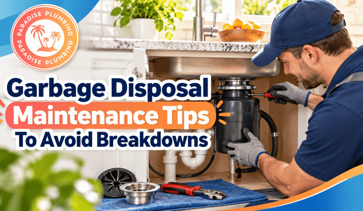 garbage disposal maintenance