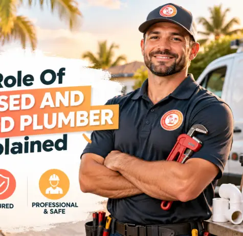 licensed and insured plumber