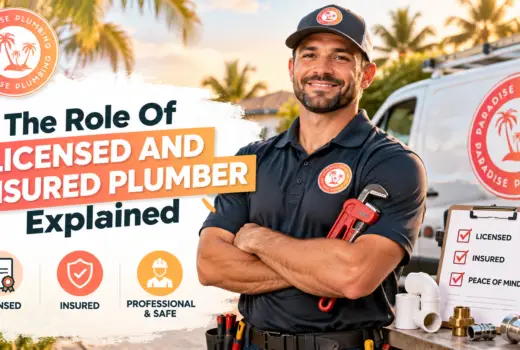 licensed and insured plumber