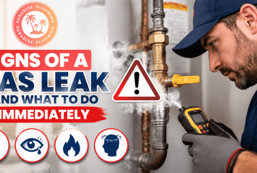 signs of gas leak